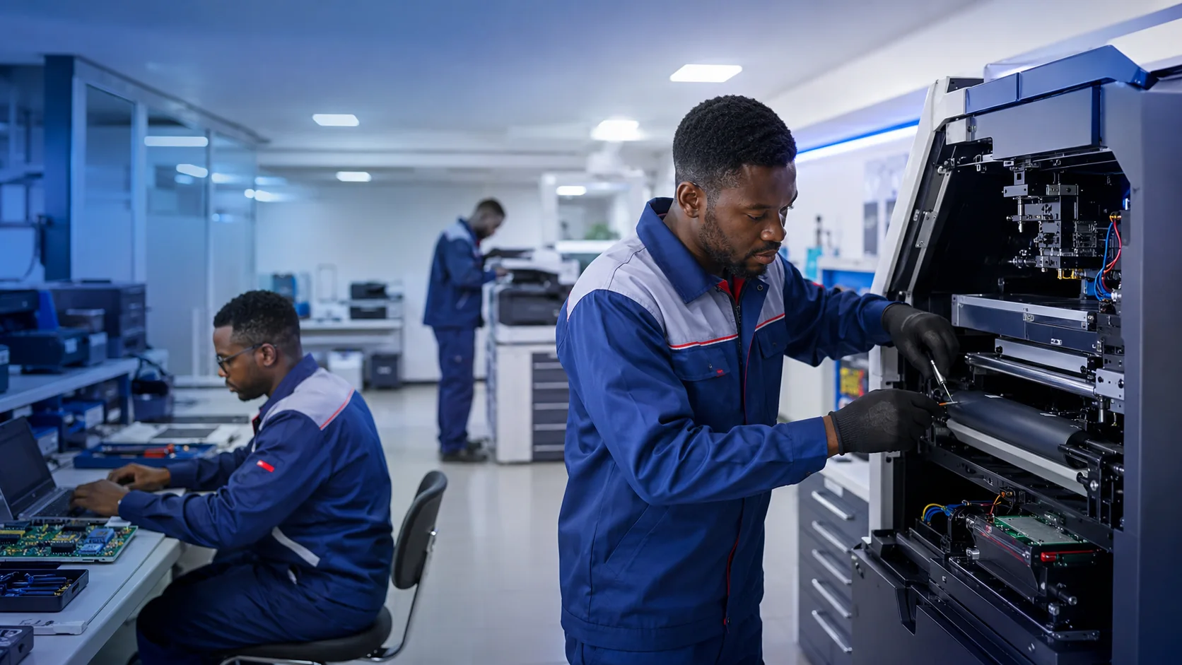 Techniciens de maintenance